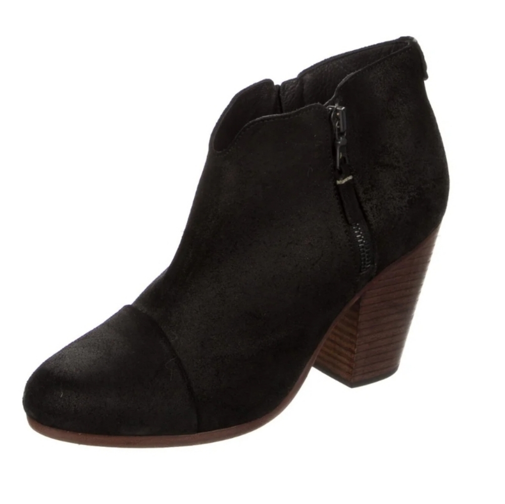 Rag & Bone Black Suede Boots